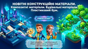 8 STEM Новітні конструкційні матеріали. Композитні матеріали. Будівельні матеріали. Пластиковий бум.