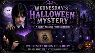 WEDNESDAY’S HALLOWEEN MYSTERY — інтерактивний квест з англійської мови для учнів 4 класу