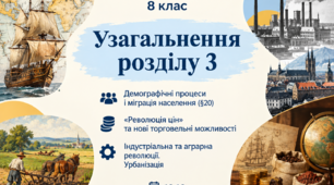Узагальнення розділу 3: "Економіка Раннього Нового часу"