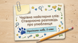 Складаю текст-опис домашнього улюбленця або тварини, яка мені подобається. РЗМ 2 клас Укр.мова