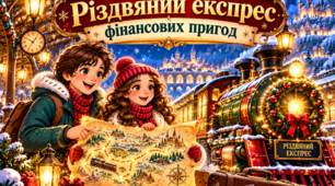 РІЗДВЯНИЙ ЕКСПРЕС ФІНАНСОВИХ ПРИГОД 8 клас Підприємництво і фінансова грамотність