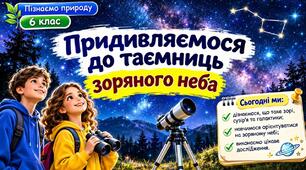Привідкриваємо таємниці зоряного неба