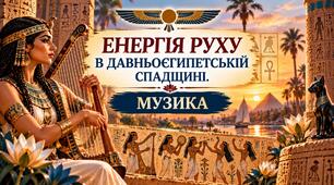 Презентація "Енергія руху в давньоєгипетській спадщині. Музика"