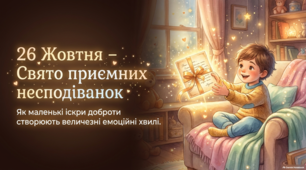 26 жовтня Свято приємних несподіванок