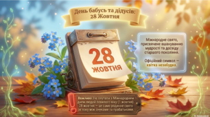 28 жовтня- День бабусь та дідусів