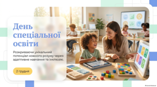 2 грудня День спеціальної освіти (Special Education Day)