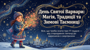 17 грудня День святої Варвари. Давні обряди, прикмети й повір'я