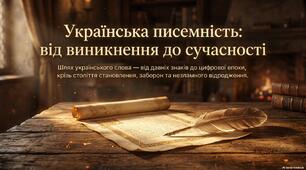 Українська писемність: від виникнення до сучасності 🇺🇦 | Історія, цікаві факти, презентація + відео
