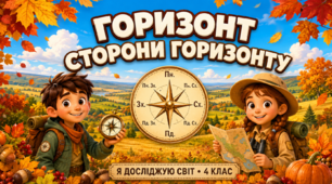 Презентація до уроку ЯДС "Горизонт. Сторони горизонту."  4 клас