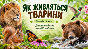 Презентація «Як живляться тварини». "Пізнаємо природу", 6 клас за підручником Біди