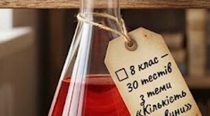 Хімія · 8 клас НУШ. 30 тестів з теми «Кількість речовини»