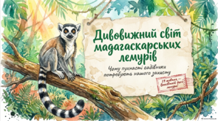 29 жовтня - ранкова зустріч. Всесвітній день лемурів.