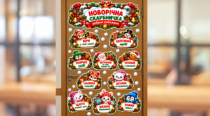 НОВОРІЧНА СКАРБНИЧКА ДОБРИХ ПОБАЖАНЬ