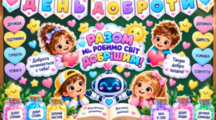 Оформлення класу до Дня доброти