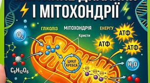 Тема. Клітинне дихання і мітохондрії. 9 клас НУШ.