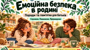 Набір пам'яток "Емоційна безпека в родині"