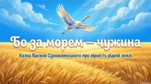 Бо за морем чужина