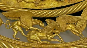 Назвіть історичний час, що відповідає кожному із зображень (палеоліт, мезоліт, неоліт, енеоліт, ранній залізний вік)