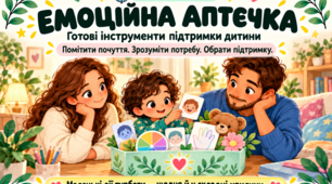 Серія пам'яток "Емоційна аптечка" (для батьків)