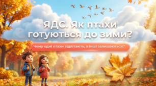 ЯДС, 2 клас. Урок 31 «Як птахи готуються до зими?» + Word для вчителя