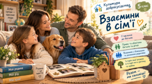 Взаємини в сім'ї. Ставлення до батьків. Права та обов'язки батьків та дітей. Взаємини з близькими та далекими родичами. Історія моєї родини в історії мого регіону та країни.