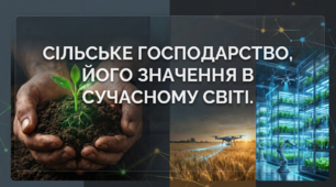 Сільське господарство, його значення в сучасному світі.