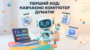 "Перший код.  Навчаємо комп’ютер думати"