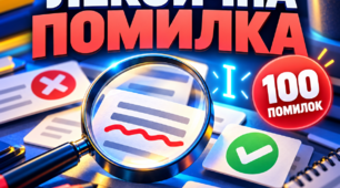 НМТ - тренажер з української мови з теми "Лексичні помилки"(працює без інтернету)