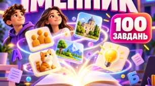 НМТ- тренажер  з української мови з теми "Іменник"(працює без інтернету)