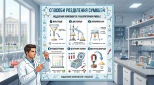 Способи розділення сумішей.