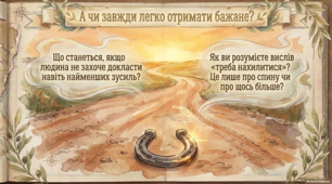 📚 Урок літературного читання, 4 клас: Притча "У пригоді", "Треба нахилитись"