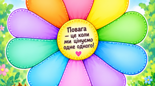 Плакат співпраці «Квітка поваги»